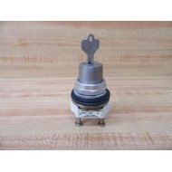 Allen Bradley 800T-J44 Keyed Selector Switch Ser N, 1 Key - Used