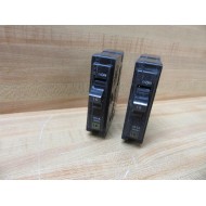 Square D QO-115 15A Circuit Breaker QO115 (Pack of 2) - Used