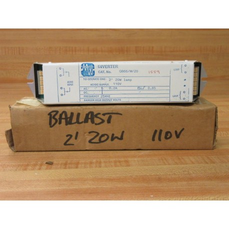 MW Q866-M-20 Ballast Q866M20