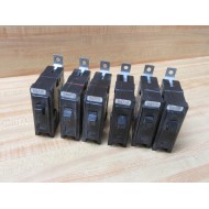 Federal Pacific BAB120 FPE Circuit Breaker 20 Amp (Pack of 6) - Used