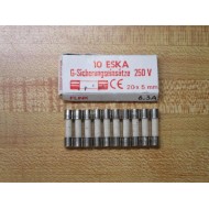 ESKA 520.000-6.3A Fuse F6.3250E (Pack of 10)