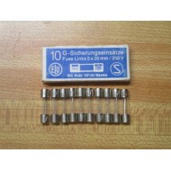 ELU 179120-2A Siba Fuse T2A250V Fine Wire Element (Pack of 10)