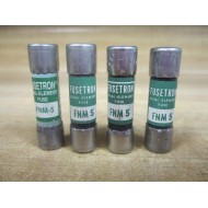 Buss FNM-5 Bussmann Fuse Cross Ref 4XC12 Tested (Pack of 4) - New No Box