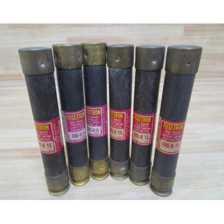 Buss FRS-R-15 Bussmann Fuse Cross Ref 1A703 (Pack of 6) - Used
