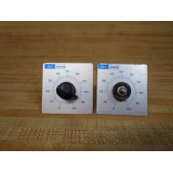 Ohmite CU-1021 CU1021 Potentiometer 1k Ohm WLegend (Pack of 2) - Used