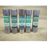 Buss FNM-5 Bussmann Fuse Cross Ref 4XC12 Tested (Pack of 5) - New No Box