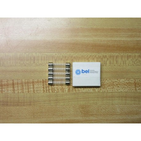Bel 3AG-375mA Fuse 3AG-375 Fine Wire Element (Pack of 5)