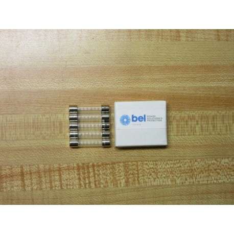 Bel 3AG-750mA Fuse 3AG-750 Fine Wire Element (Pack of 5)
