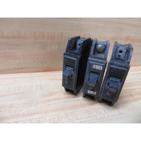Westinghouse QCL 1020 Circuit Breaker 20A QCL1020 (Pack of 3) - Used