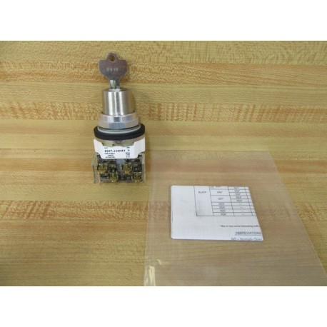 Allen Bradley 800T-J42KR7A Key Switch - New No Box