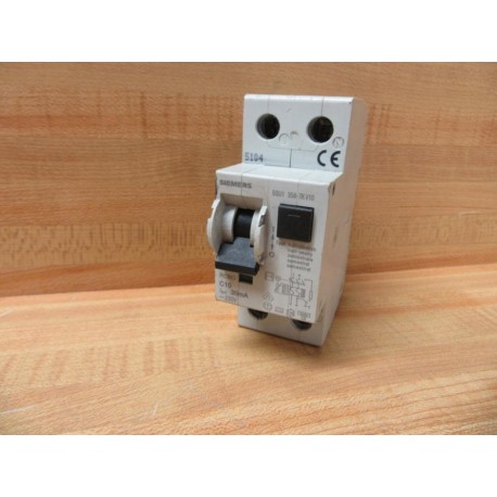 Siemens 5SU1 356-7KV10 Circuit Breaker 10A 5SU13567KV10 - Used