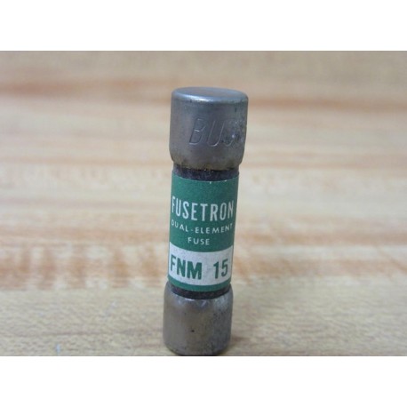 Buss FNM-15 Bussmann Fuse Cross Ref 1CT81 (Pack of 6) - Used