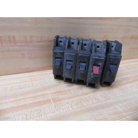 Westinghouse 1419812 Circuit Breaker 15A (Pack of 5) - Used