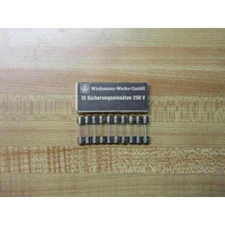 Wickmann M0.8250C Littelfuse Fuse M08250C Fine Wire Element (Pack of 10)