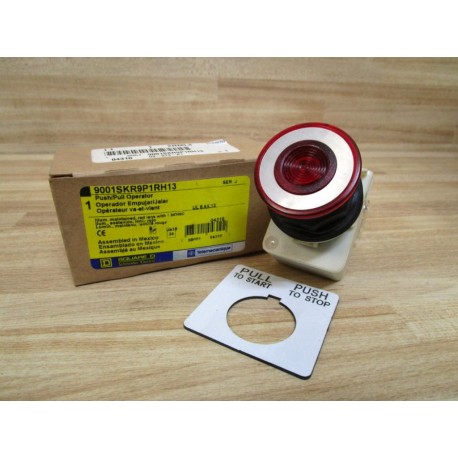 Square D 9001-KR9P35RH13 Switch 9001KR9P35RH13 9001KM1