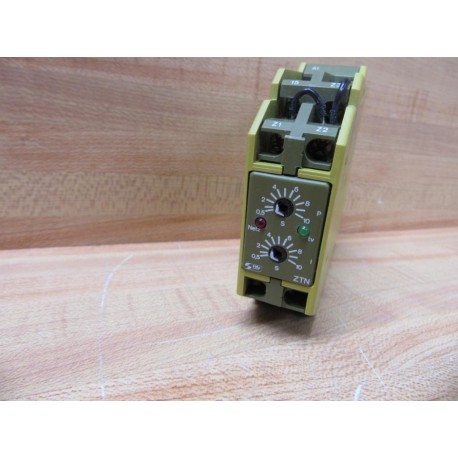 Pilz ZTN-P10I10SEC Safety Relay ZTNFBM:470KΩ1Uz1Sz - Used