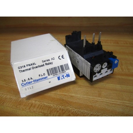 Eaton C316-FNA3L Overload Relay C316FNA3L