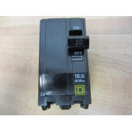 Square D QOB220 Circuit Breaker 20A 2 Pole - New No Box