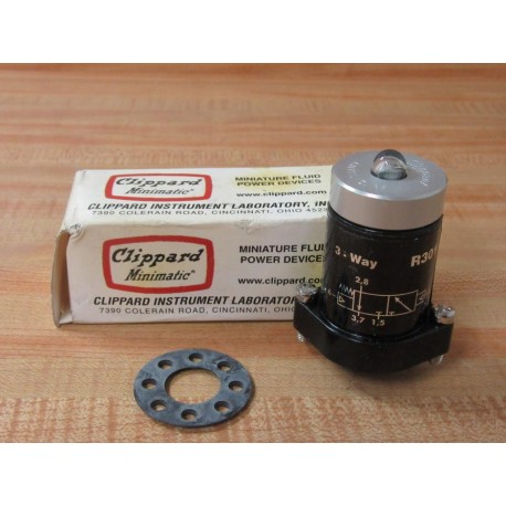 Clippard Minimatic R-301 3-Way Valve R301