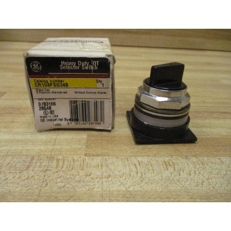 General Electric CR104PSG34B Selector Switch GE