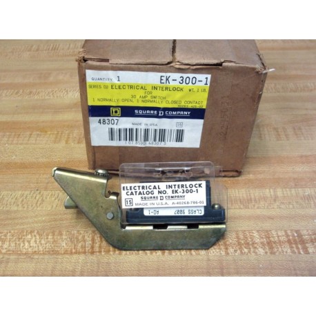Square D EK-300-1 Interlock Switch EK3001