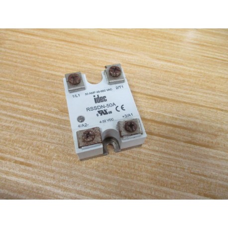 Idec RSSDN-50A Solid State Relay RSSDN50A - Used