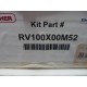 Fisher RV100X00M52 Emerson Repair Kit