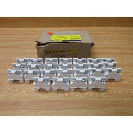 Square D 9080GH10 End Clamps (Pack of 25)