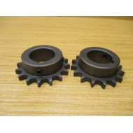 Martin 40BS16 1 14 Sprocket WKW 40BS16114 (Pack of 2) - New No Box