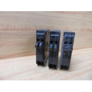 Square D QOT -120 Circuit Breaker 20A QOT120 (Pack of 3) - Used