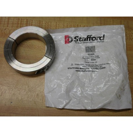 Stafford 8S200 Stainless Steel Clamp Collar