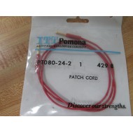 ITT Pomona PT080-24-2 Patch Cord PT080242