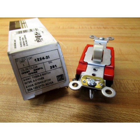Leviton 1224-2I Toggle Switch 12242I