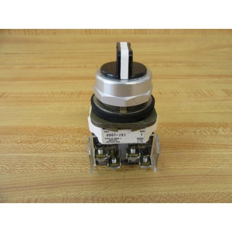 Allen Bradley 800T-J91B Selector Switch 800TJ91B W(2) 800T-XA - Used