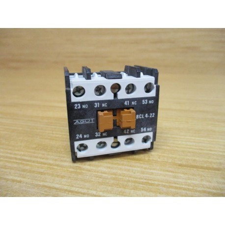 Joslyn Clark BCL4-22 AGUT Auxiliary Contact BCL422 - New No Box