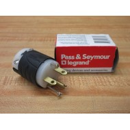 Pass & Seymour PS5666-X Legrand Straight Blade Plug PS5666X