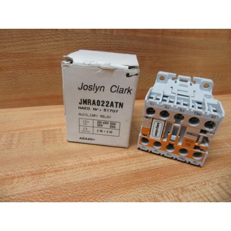 Joslyn Clark JMRA022ATN Auxiliary Relay 31707