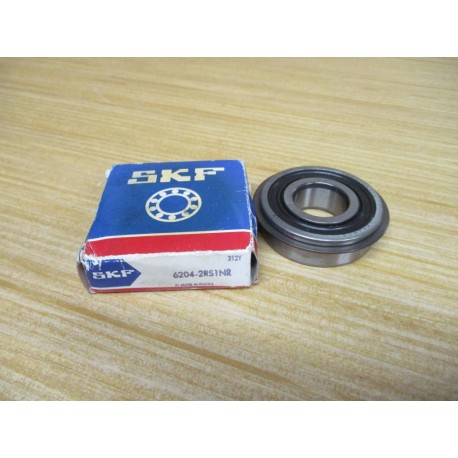 SKF 6204-2RS1NR Ball Bearing 62042RS1NR