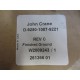 John Crane D-9250-1007-9221 Mating Ring D925010079221 9-12" ID