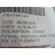 Legris 3118 04 19 Banjo Fitting 31180419 (Pack of 2) - New No Box