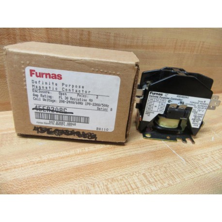 Furnas 45EA20AG Definite Purpose Contactor Series B