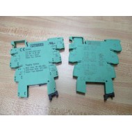 Phoenix Contact PLC-BSC-24DC1ACT Terminal Block WO Relay PLCBSC24DC1ACT (Pack of 2) - New No Box