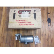 Gast 0522-V3-G18DX Vacuum Pump Rotary Emerson Motor SA55NXGTB-4142 522V3G18DX