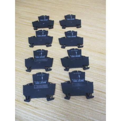 Allen Bradley 1492-JD3RB153 Terminal Block 1492-JD3RB (Pack of 8) - New No Box