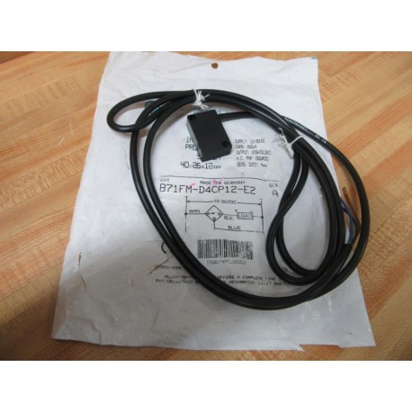 Allen Bradley 871FM-D4CP12-E2 Inductive Proximity Switch 871FMD4CP12E2