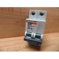 Merlin Gerin 17436 Square D Breaker 15A Schneider MG17436 WO Din Rail - Used