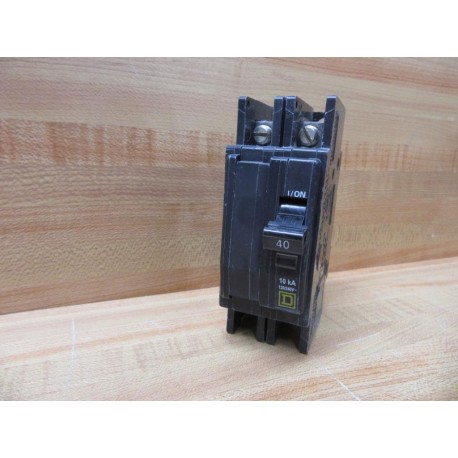 Square D QOU240 Circuit Breaker 40A 2 Pole - Used