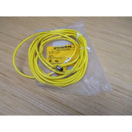 Turck WK 4T-5-PSW 3M Double Ended Cordset U0941-75