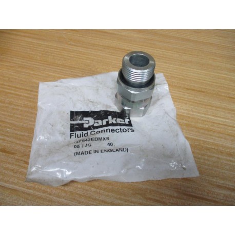 Parker 12F642EDMXS 37°Flare Swivel, Tube x BSPP Fitting