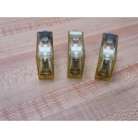 Idec RH1B-U-DC24V Relay RHIB-U-DC24V 24VDC (Pack of 3) - New No Box